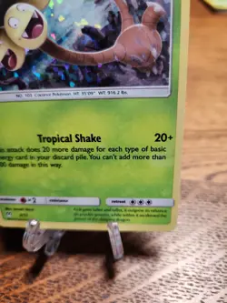 Pokemon Alolan Exeggutor 2019 McDonald's Holo Promo Card 2/12 MP - Image 5