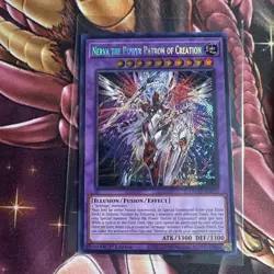 YuGiOh NERVA THE POWER PATRON OF CREATION Secret Rare DUAD-EN033 - Image 1