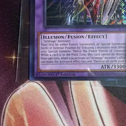 YuGiOh NERVA THE POWER PATRON OF CREATION Secret Rare DUAD-EN033 - Image 4