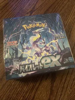 Pokemon Card Scarlet & Violet Violet ex Booster Box Japanese SV1V With Shrink 4521329373539 - Image 1