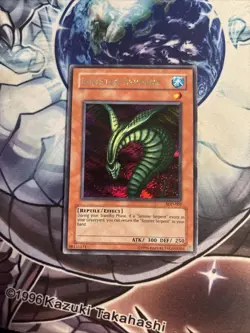 (15) Yugioh Sinister Serpent SDD-002 Prismatic Secret Rare MP/HP - Image 1