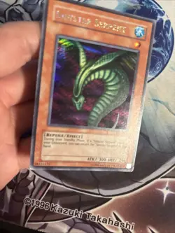 (15) Yugioh Sinister Serpent SDD-002 Prismatic Secret Rare MP/HP - Image 2