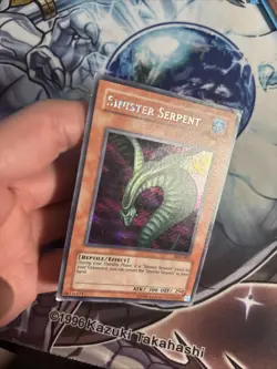 (15) Yugioh Sinister Serpent SDD-002 Prismatic Secret Rare MP/HP - Image 4