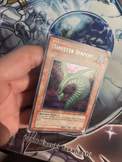 (15) Yugioh Sinister Serpent SDD-002 Prismatic Secret Rare MP/HP - Image 5