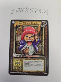 2005 One Piece CCG Chopper The Miracle Reindeer Promo Card PR015 English Vintage - Image 1