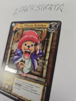 2005 One Piece CCG Chopper The Miracle Reindeer Promo Card PR015 English Vintage - Image 3
