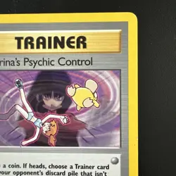 Pokemon TCG Sabrina's Psychic Control Gym Challenge Card 121/132 Regular - Image 2