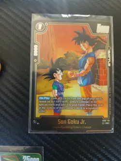 Son Goku Jr. FB08-102 Alternate Art Saiyan's Pride Dragon Ball English Card - Image 1