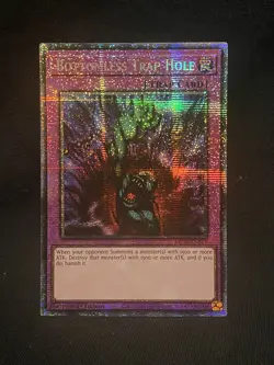 Bottomless Trap Hole Starlight Rare MP25-EN018 2025 Mega-Pack Tin Yugioh! - Image 1