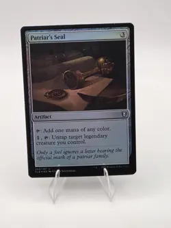 1x Patriar's Seal FOIL CLB Battle for Baldur's Gate MTG NM - Image 1