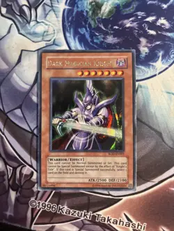 (15) Yugioh Dark Magician Knight ROD-EN001 MP/HP - Image 1