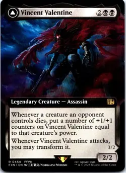 Vincent Valentine (Extended Art) R FINAL FANTASY 454 NM NM-LP - Image 1