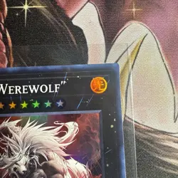 Yugioh! TCG - K9-X "Werewolf" - Super Rare - JUSH-EN037 - Justice Hunters - 1st - Image 3