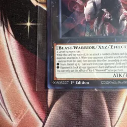 Yugioh! TCG - K9-X "Werewolf" - Super Rare - JUSH-EN037 - Justice Hunters - 1st - Image 4