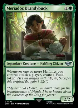 Meriadoc Brandybuck Foil The Lord of the Rings: Tales of Middle-earth 177 NM MTG - Image 1