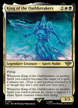 King of the Oathbreakers Foil The Lord of the Rings: Tales of Middle-earth 211 - Image 1