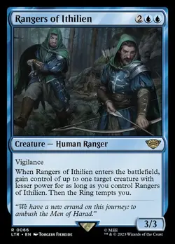 Rangers of Ithilien NonFoil The Lord of the Rings: Tales of Middle-earth 66 NM - Image 1