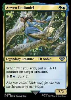 Arwen Undomiel Foil The Lord of the Rings: Tales of Middle-earth 194 NM MTG - Image 1