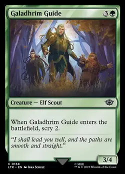 Galadhrim Guide Foil The Lord of the Rings: Tales of Middle-earth 168 NM MTG - Image 1