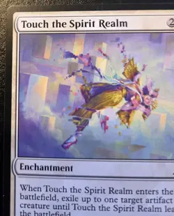 Touch The Spirit Realm 040/302 Uncommon Kamigawa: Neon Dynasty MTG - Image 2