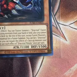 Dracotail Mululu JUSH-EN005 Justice Hunters 1st Edition Ultra Rare UR NM Yugioh - Image 5