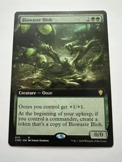 Biowaste Blob (Extended Art) MTG: Commander Legends Pack Fresh - Image 1