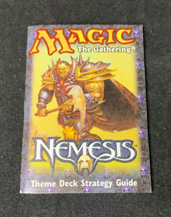 Magic: The Gathering MTG -Nemesis Theme Deck Strategy Guide 2000 - Image 1