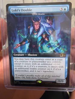 Lokis Double Spark Double Extended Art Marvel Super Heroes MTG - Image 1