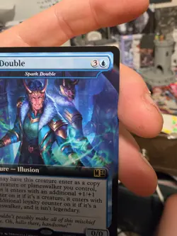 Lokis Double Spark Double Extended Art Marvel Super Heroes MTG - Image 4
