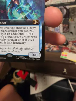 Lokis Double Spark Double Extended Art Marvel Super Heroes MTG - Image 5