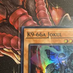 K9-66a Jokul JUSH-EN032 Justice Hunters 1st Edition Super Rare SR NM Yugioh - Image 2