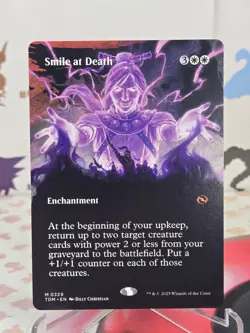 MTG Smile at Death (Borderless) Regular - Tarkir Dragonstorm Magic The Gathering - Image 1