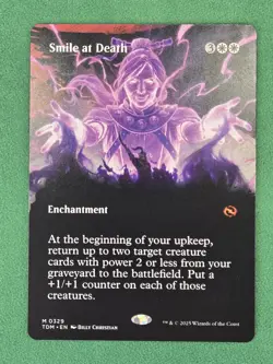 MTG Smile at Death (Borderless) Regular - Tarkir Dragonstorm Magic The Gathering - Image 2