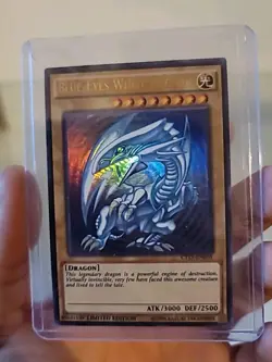 Blue-Eyes White Dragon CT13-EN008 Ultra Original SDK Kaiba Artwork YUGIOH NM - Image 1