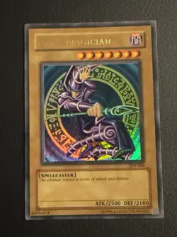 Yugioh Dark Magician SDY-006 Ultra Rare Unlim Wavy Print - Image 1