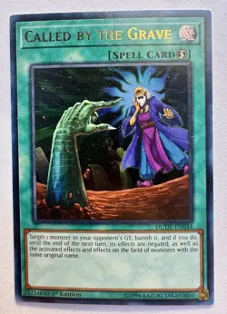 YUGIOH CALLED BY THE GRAVE DUDE-EN044 ULTRA 1st Edition - Image 1