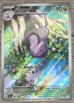Pokemon Sliggoo 095/086 Illustration Rare Card Mega Evolution Chaos Rising - Image 1