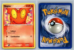 Slugma 74/107 Common Deoxys Pokemon Card Moderately Played - Image 3