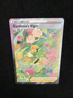 Gardenia’s Vigor Crown Zenith Trainer Card - Pokemon - Image 1