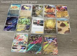 Lot of 55 Various Sets Sleeved Rare or Higher Japanese Pokemon Cards - Image 4