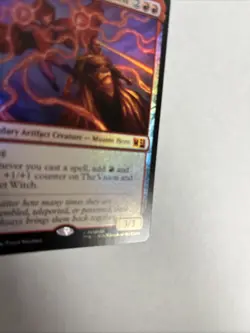 The Vision And Scarlet Witch Foil Superheroes Card #0707 MTG LP - Image 2