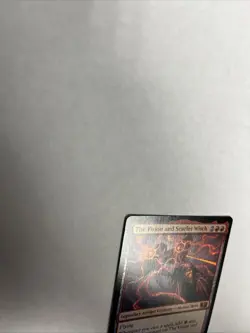 The Vision And Scarlet Witch Foil Superheroes Card #0707 MTG LP - Image 4