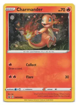 Charmander SWSH092 SWSH: Sword & Shield Promo Cards Pokemon tcg HOLO RARE - Image 1