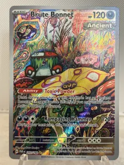 Pokemon TCG Brute Bonnet Card 207/182 Sv04: Paradox Rift IR - Image 1
