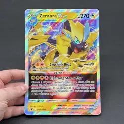 Jumbo Zeraora VSTAR Oversized Card SWSH265 Black Star Promo NM - Image 3