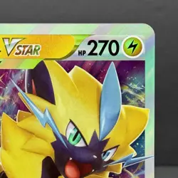 Jumbo Zeraora VSTAR Oversized Card SWSH265 Black Star Promo NM - Image 5