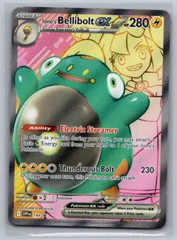 Iono's Bellibolt ex - 194 SV: Scarlet & Violet Promo Cards Promo Holo NM - Image 1