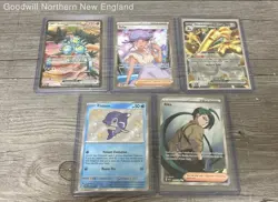 Lot of 19 MEW/PAF/PAR/PRE Top Loader Rare or Higher Pokemon Cards - Image 4