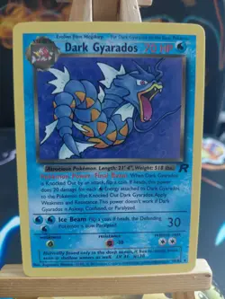 Pokemon Dark Gyarados TCG Team Rocket Card 25/82 Regular LP - Image 1