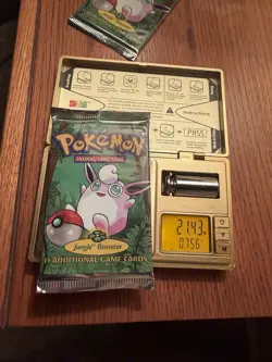 pokemon cards jungle Booster Pack jiggly Puff Heavy - Image 1